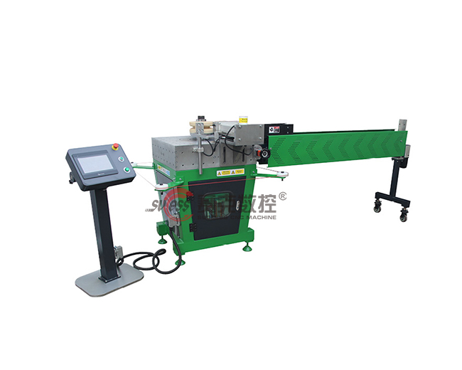 Small radius roll bending machine (3 servo)